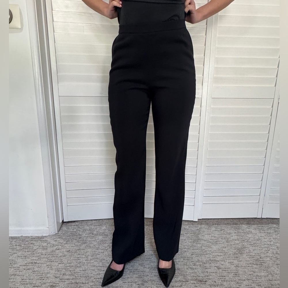 Badgley Mischka Classic Black Trousers